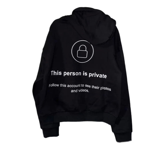 Private Account Hoodie